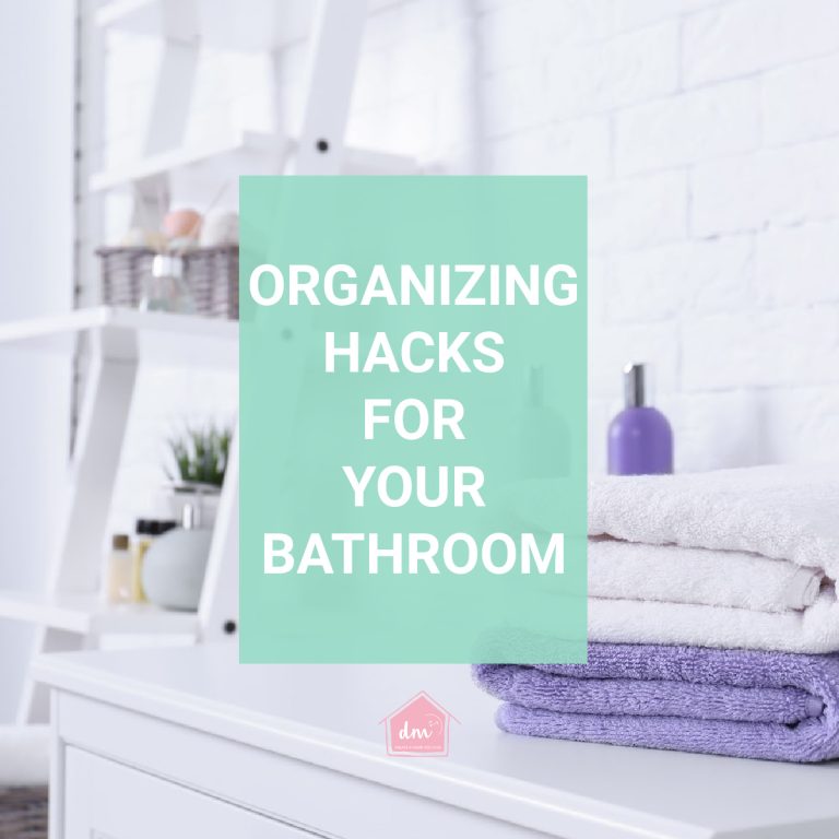 Organizing Hacks for the Bathroom