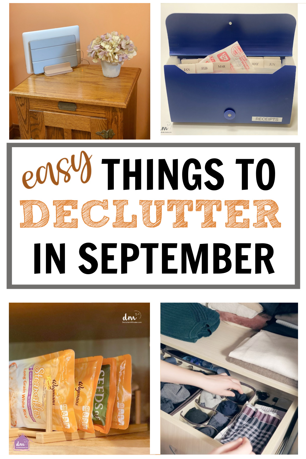 September Declutter Things to Declutter in September - Declutter in Minutes