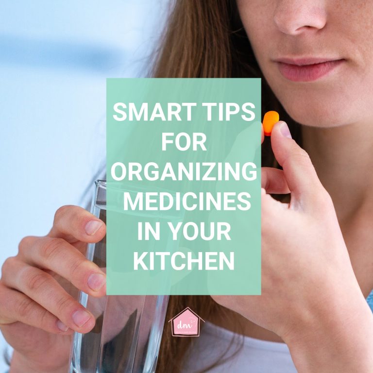 How to Organize Medicine in a Kitchen