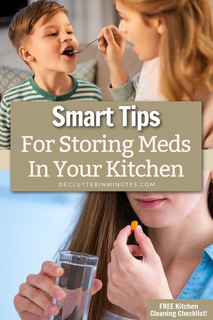 How to Organize Medicine in a Kitchen