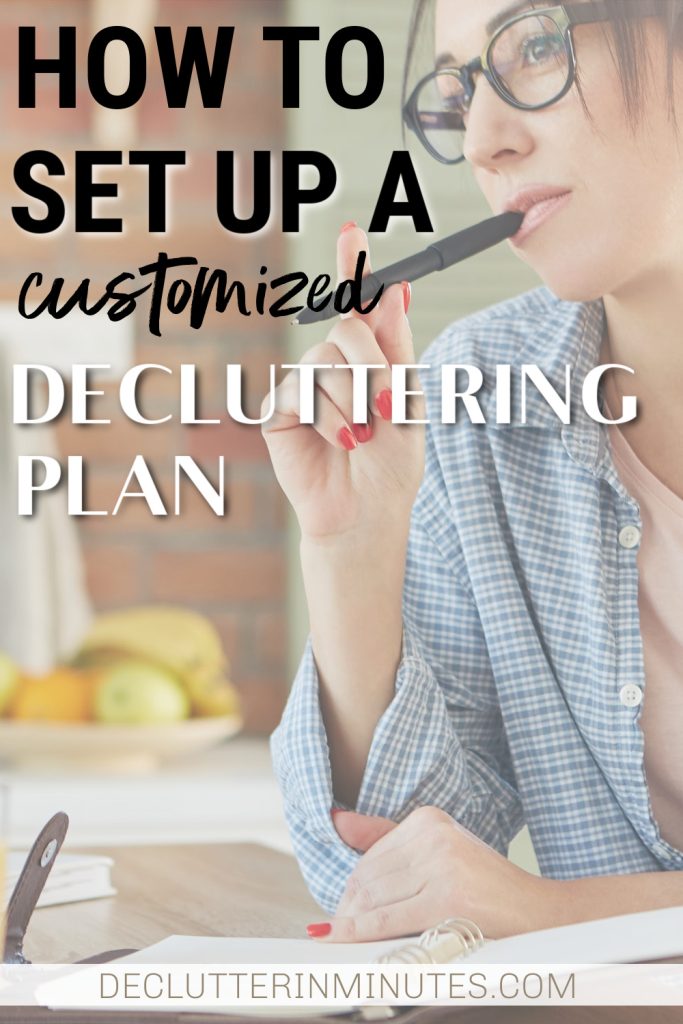 DECLUTTERING PLAN