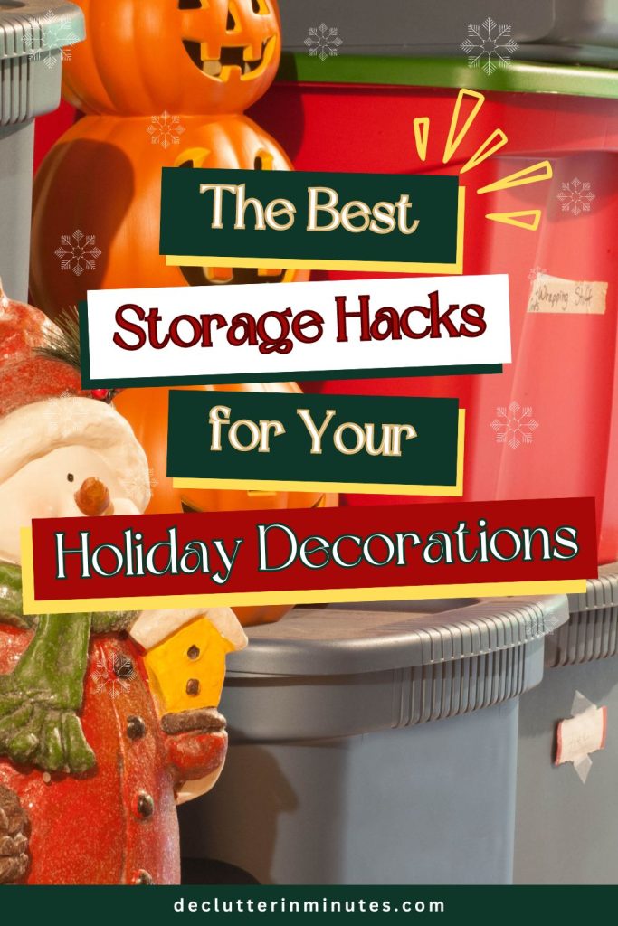 How to store holiday decorations