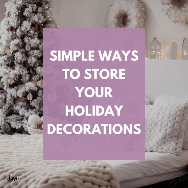 How to Store Holiday Decorations