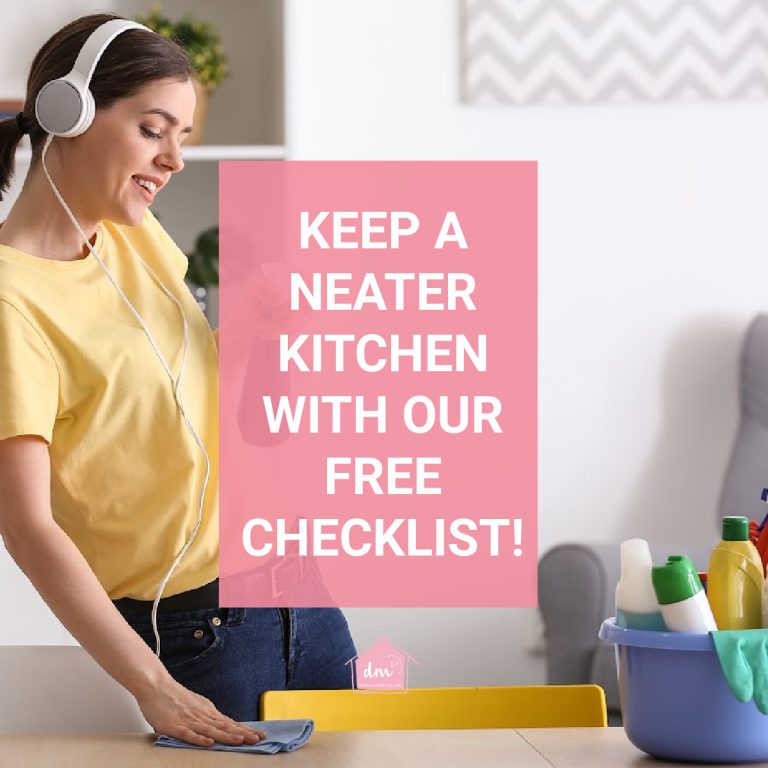 daily kitchen cleaning checklist
