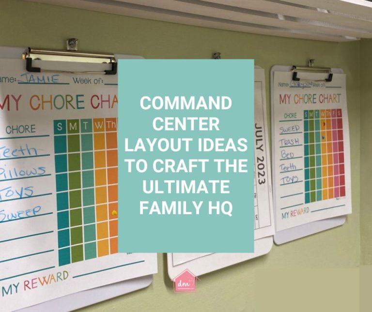 Command Center Layout Ideas