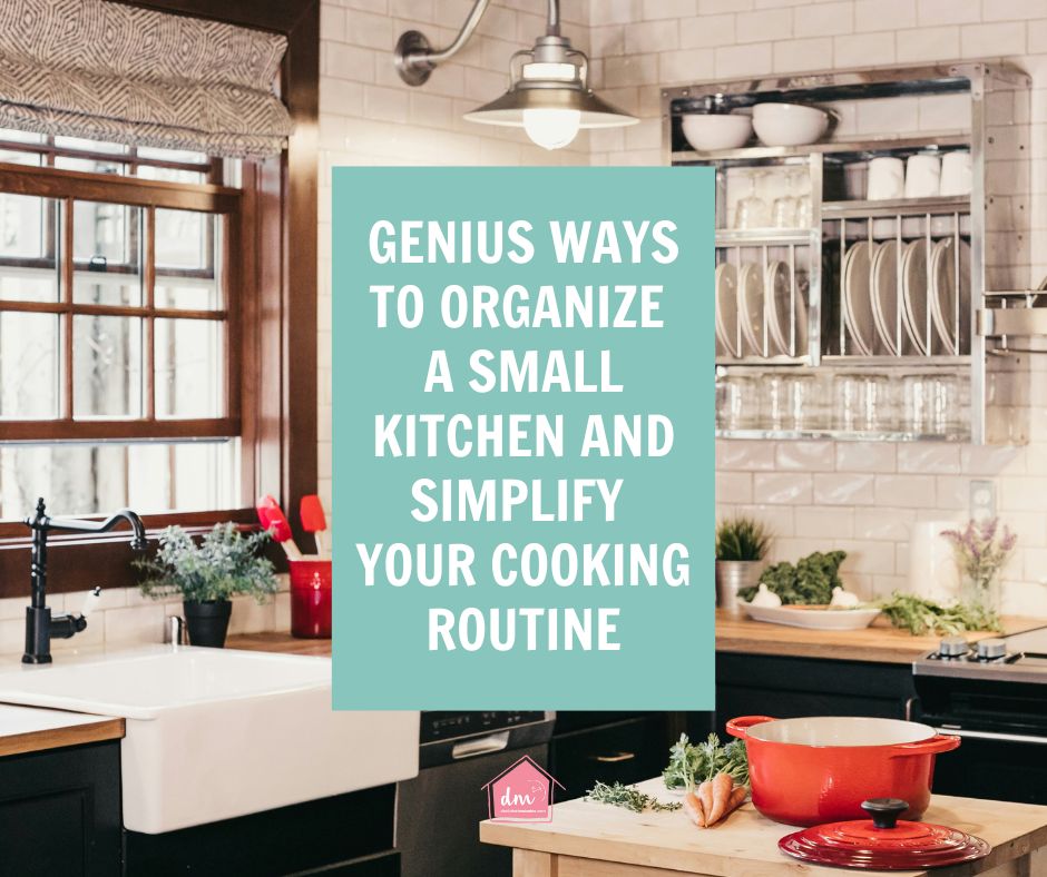 Genius Small Kitchen Organization Ideas - Declutter in Minutes