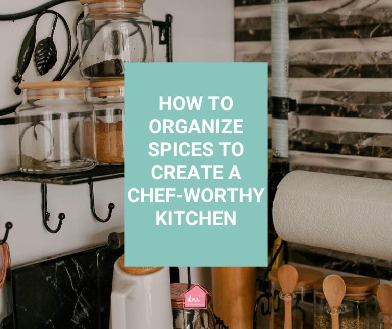 HOW TO ORGANIZE SPICES