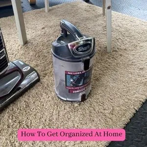 a Shark Lift-Away vacuum