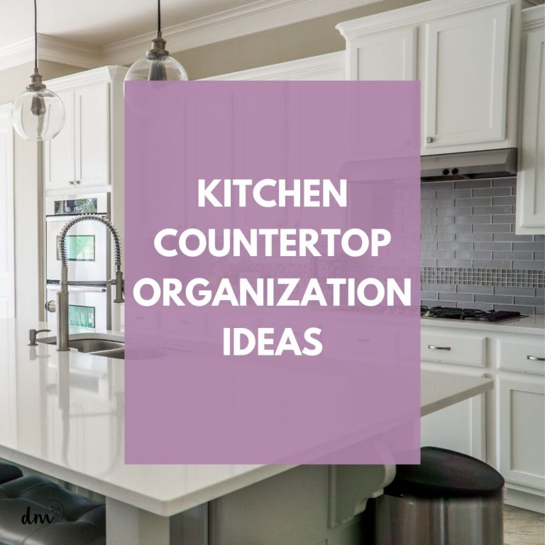 Kitchen Countertop Organization Ideas