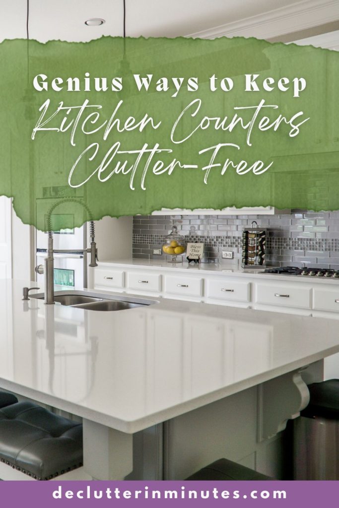 Kitchen Countertop Organization Ideas