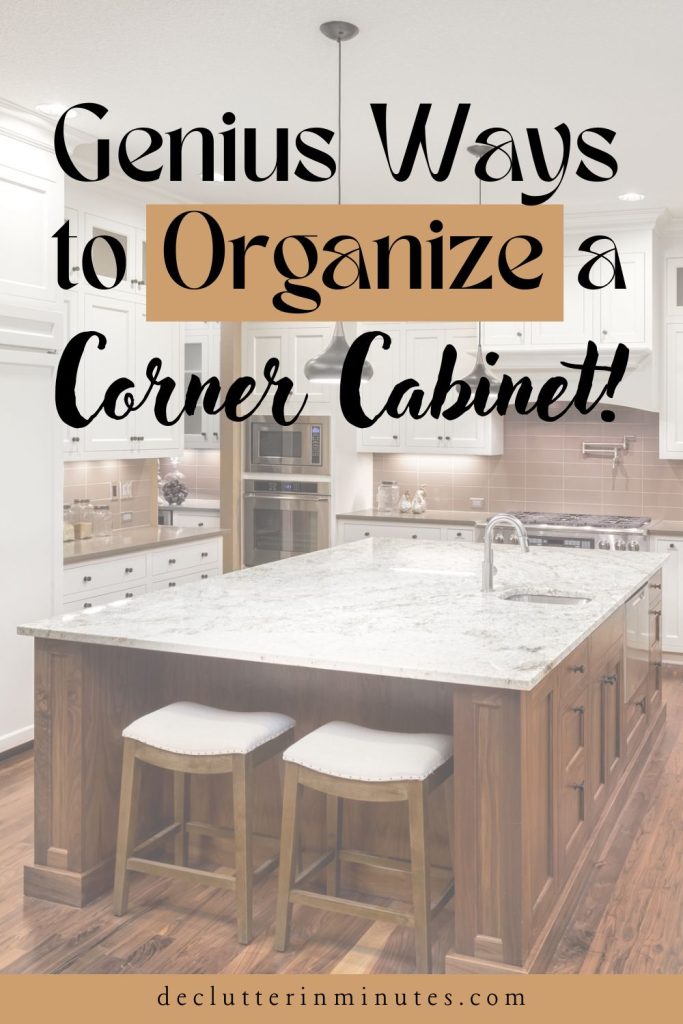 how to organize a corner pantry