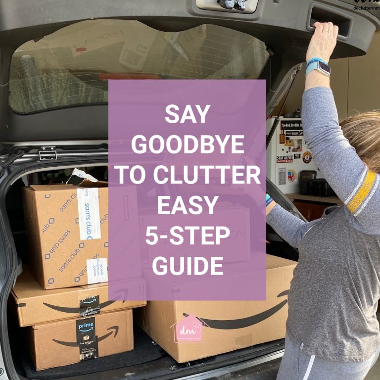 Easy Steps to Decluttering Your Home