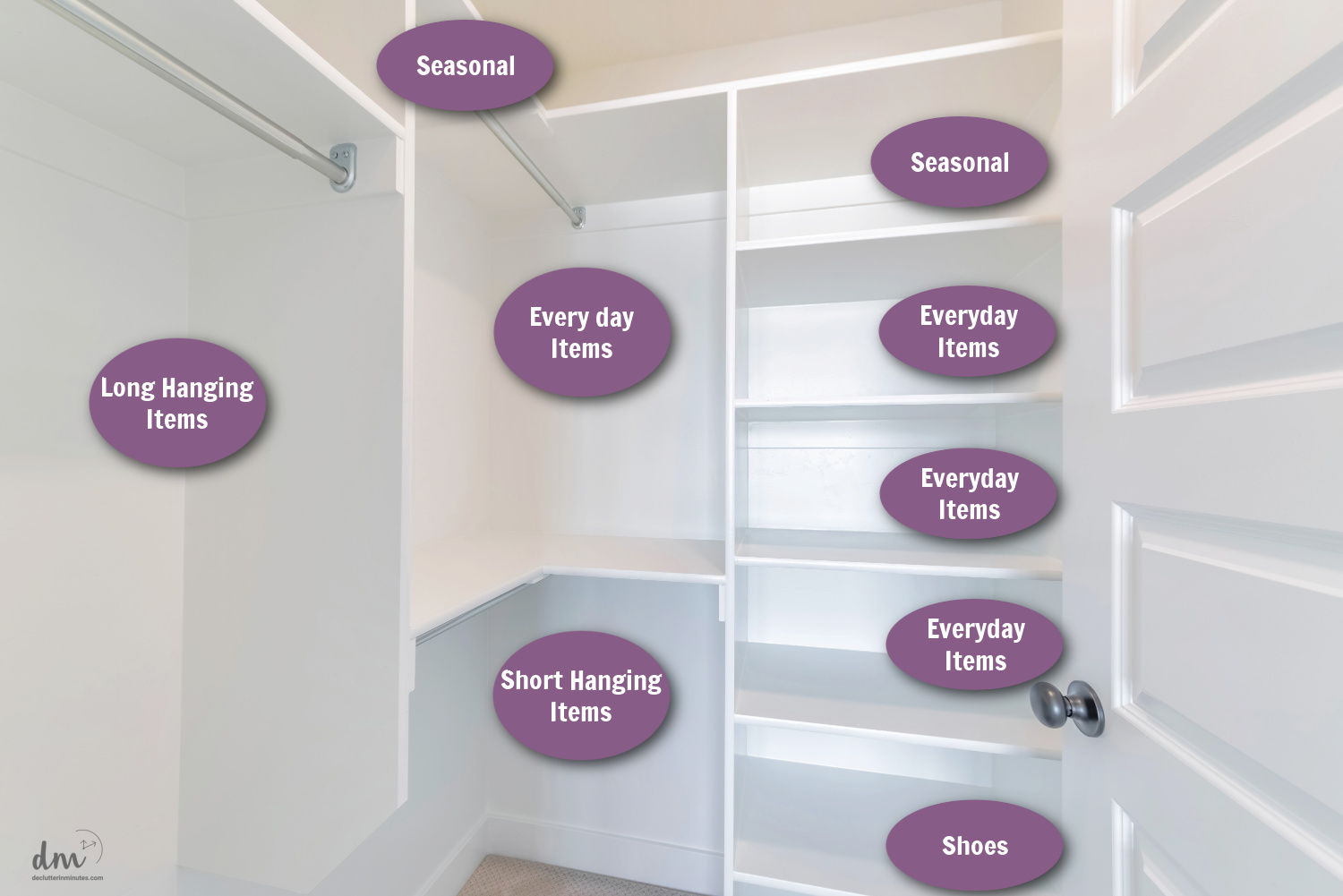Streamline Your Home: Easy Steps to Organize Closets - Declutter in Minutes