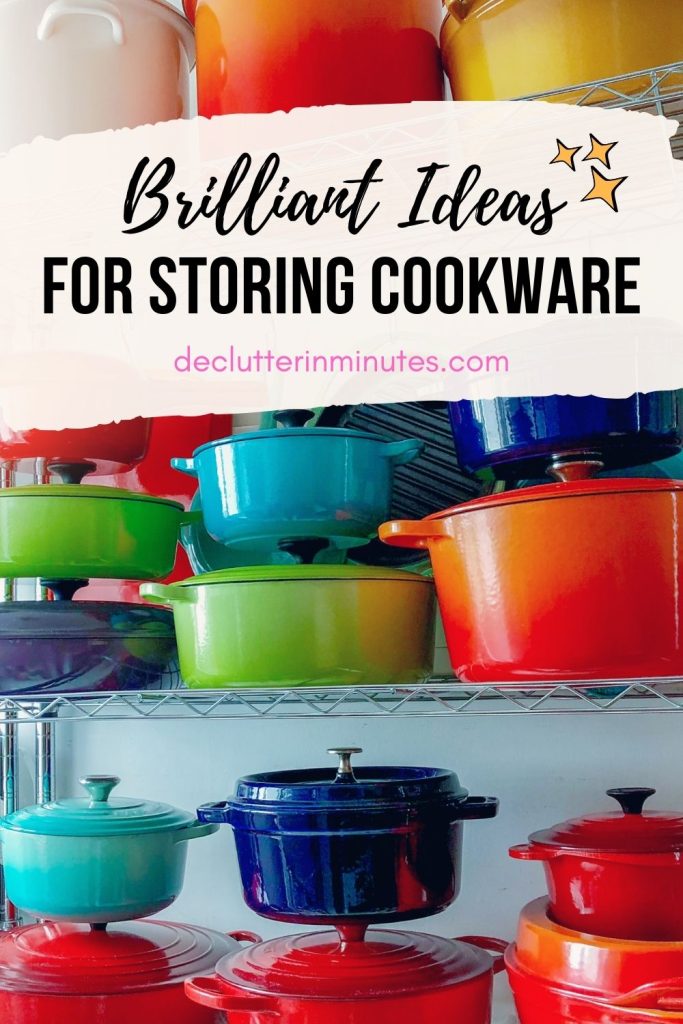 ideas for storing pots and pans