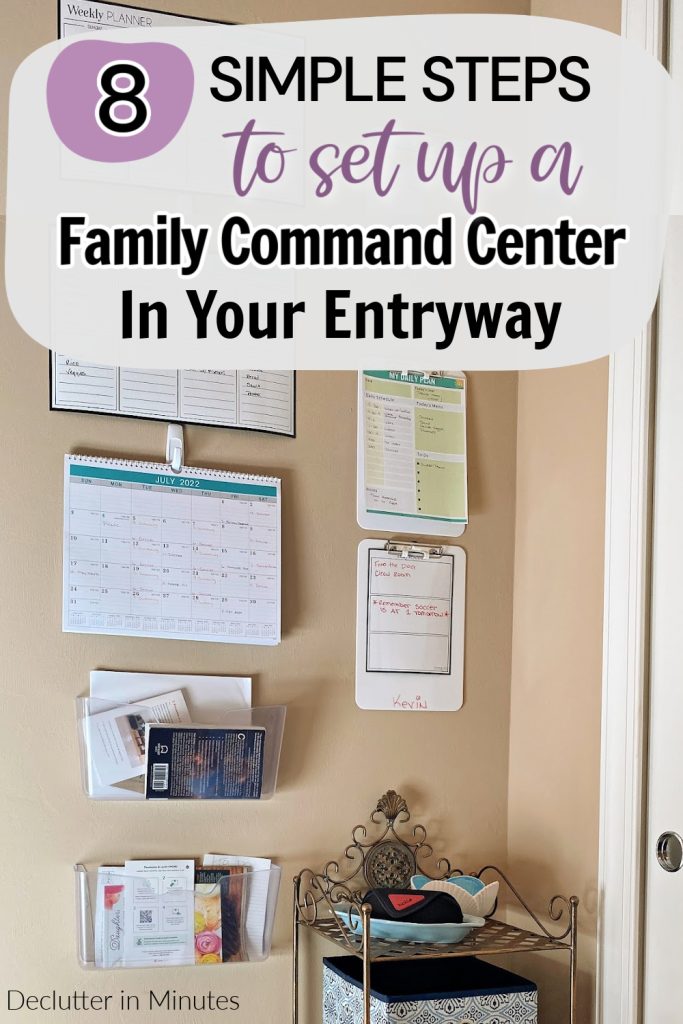 Entryway Family Command Center