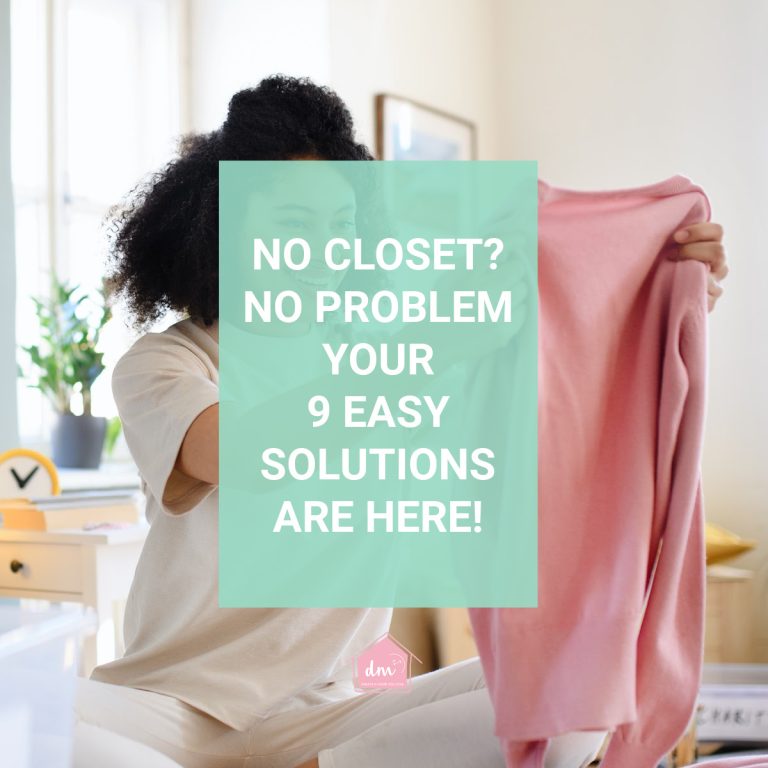How to Organize a Room With No Closet