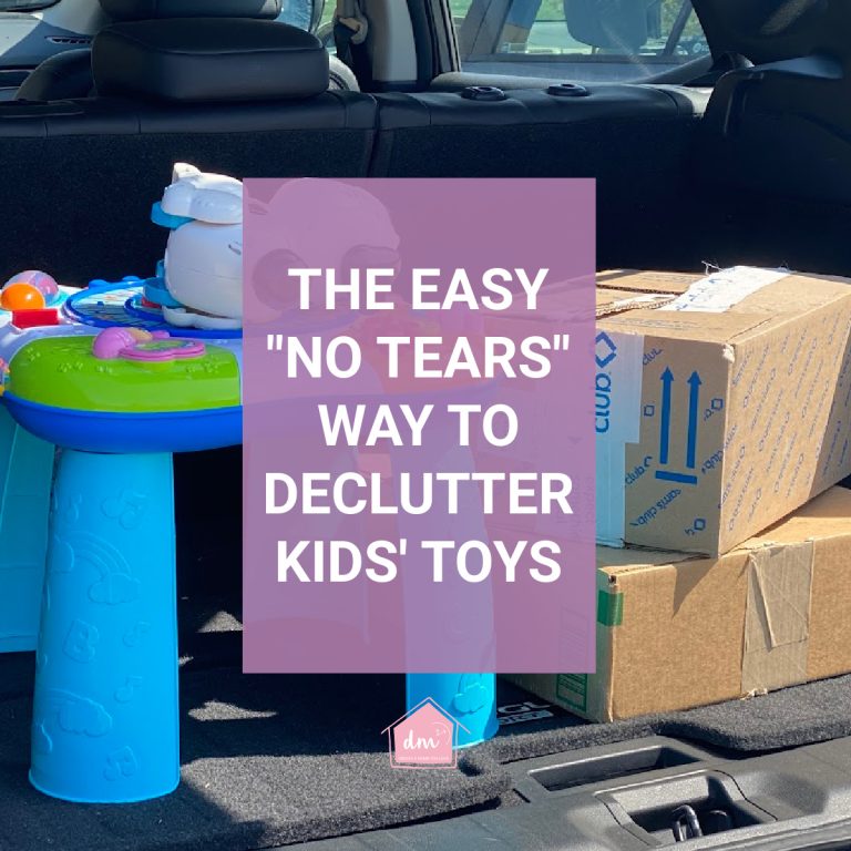 decluttering kids' toys