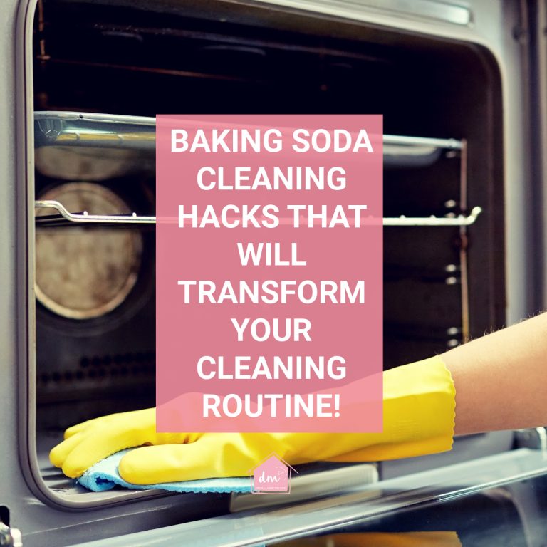 BAKING SODA CLEANING HACKS