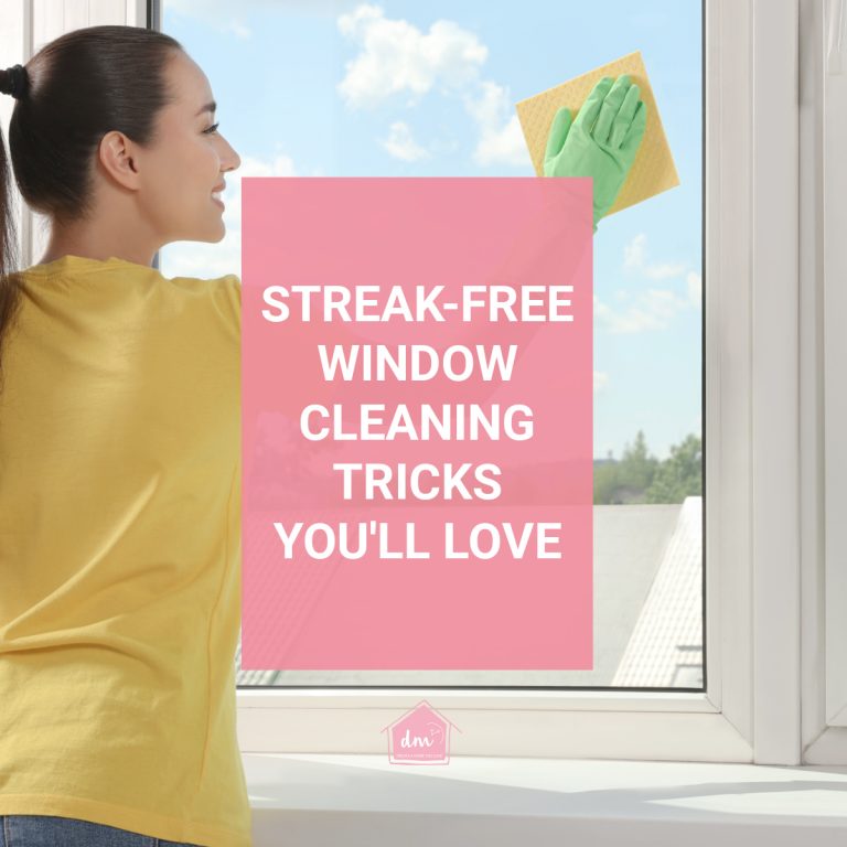 How to clean windows without streaks