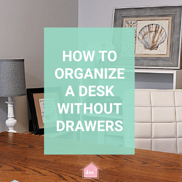 Image for How To Organize An Office Desk Without Drawers