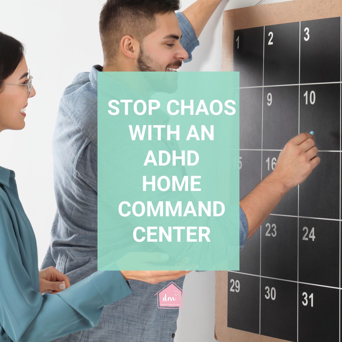 ADHD Command Center: Organize Your Life Today - Declutter in Minutes
