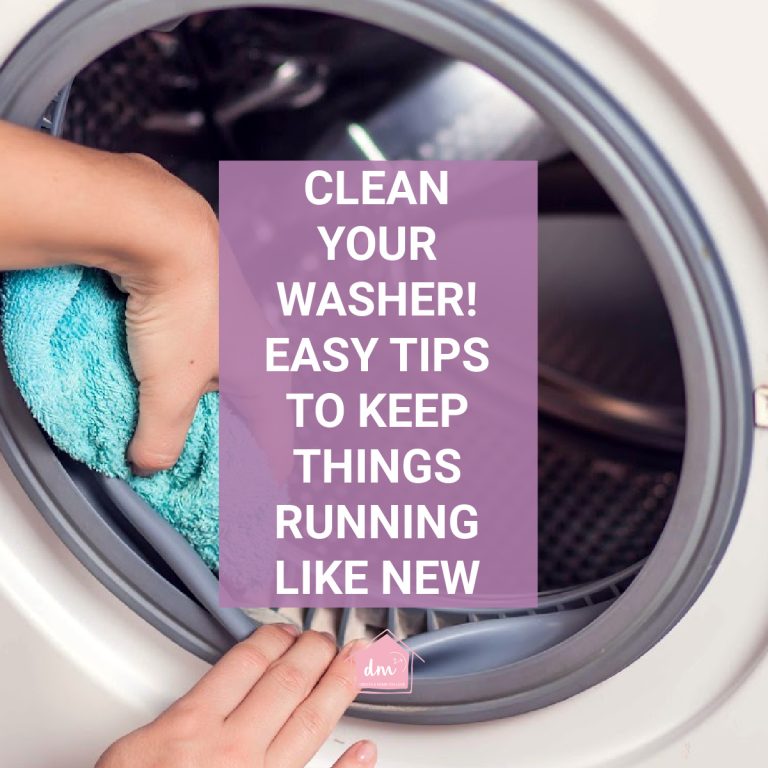 how to clean and maintain your washing machine