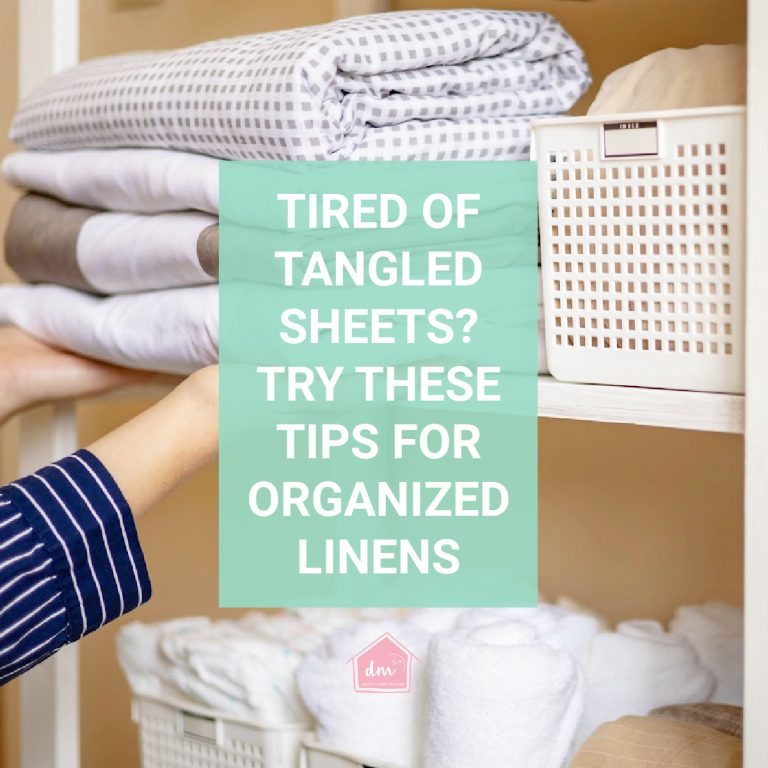 Organizing Linens