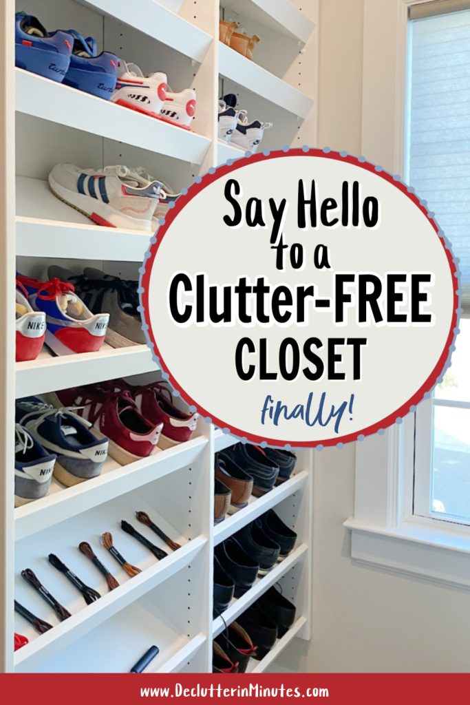 how to organize shoes